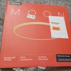 Taloya LED Ceiling Light Living Room White, 15.8 Inch Thin Flat Modern Flush